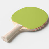 Trendy Soft Chartreuse Ping Pong Paddle Tischtennis Schläger (Vorderseite)