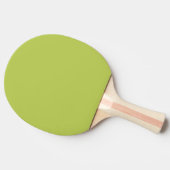 Trendy Soft Chartreuse Ping Pong Paddle Tischtennis Schläger (Seitenansicht)