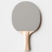 Trendy Soft Gray-Beige Custom Ping Pong Paddle Tischtennis Schläger (Rückseite)