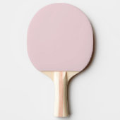 Trendy Soft Pastel Pink Custom Ping Pong Paddle Tischtennis Schläger (Rückseite)