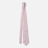 Trendy Soft Pastel Pink - Neck Tie Krawatte (Rückseite)