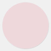 Trendy Soft Pastell Pink - Aufkleber (Vorderseite)