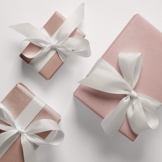 Trendy Solid Color Skin Beige D2AFA1 Geschenkpapier Set