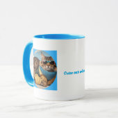 Trendy Sonnenbrille & Cosy Outfit Tasse (Vorderseite Links)