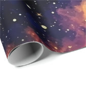 Trendy Sophistican Artisan Cheerful Daddy Birth Geschenkpapier (Rolleneckpunkt)