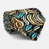 Trendy Spaghetti-Monster-Krawatten-Anbetungs-coole Krawatte (Gerollt)