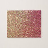 Trendy Sparkle Glitzer Pattern Puzzle (Horizontal)