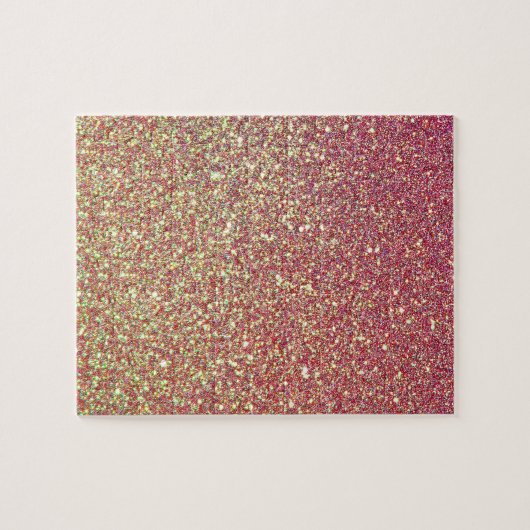 Trendy Sparkle Glitzer Pattern Puzzle (Horizontal)
