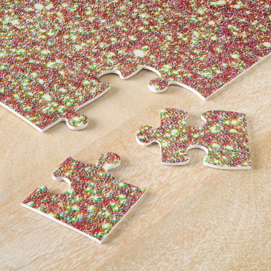 Trendy Sparkle Glitzer Pattern Puzzle (Seite)