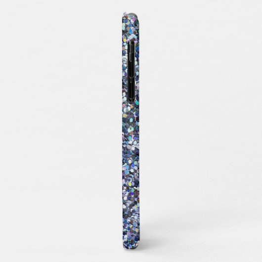Trendy Sparkling Glitzer Sequins Frame Case-Mate iPhone Hülle (Hinten/Links)