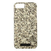 Trendy Sparkling Gold Glitzer, Rahmen - Personalis Case-Mate iPhone Hülle (Rückseite)