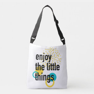 Trendy Spaß glückliches Design Genießen Sie die kl Tragetaschen Mit Langen Trägern