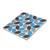 Trendy, spielerisch, coole Blattzusammenstellung Fliese (Seite)