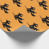 Trendy Spooky Halloween Geschenkpapier (Ecke)