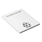 Trendy Sport Soccer Modern Athletic Notepad Notizblock (angewinkelt)