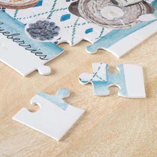 Trendy Spring Favorites | Aquarellbilder Puzzle (Seite)