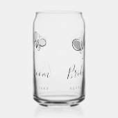 Trendy Sprintime Hochzeitsfeier kann Brillen Dosenglas (Links)