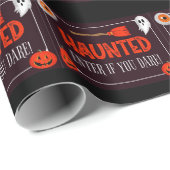 Trendy Spuk Halloween-Preisgeschenk Geschenkpapier (Rolleneckpunkt)