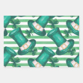 Trendy St. Patrick's Day Geschenkpapier Set (Vorderseite 3)