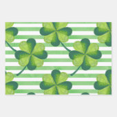 Trendy St. Patrick's Day Geschenkpapier Set (Vorderseite 2)