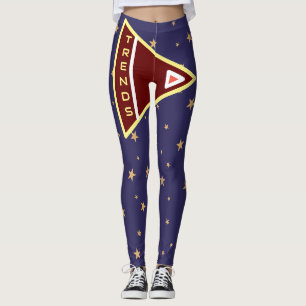 Trendy Starry Night mit einzigartigem Arrow Design Leggings