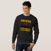 Trendy Statement Racer Driving Racing Car Driver Sweatshirt (Vorne ganz)