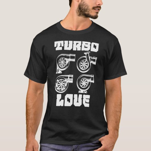 Trendy Statement Tool Turbolader Car Mechanik T-Shirt (Vorderseite)