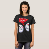 Trendy Statement Valentine's Day Couple Heart Roma T-Shirt (Vorne ganz)