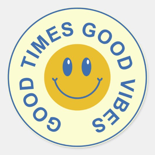 Trendy Sticker (Vorderseite)