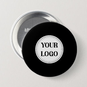Trendy stilvoll und elegant mit Markenzeichen Button