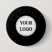 Trendy stilvoll und elegant mit Markenzeichen Button (Vorderseite)
