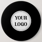 Trendy stilvoll und elegant mit Markenzeichen Button (Vorderseite)