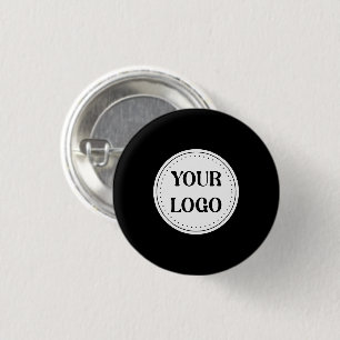 Trendy stilvoll und elegant mit Markenzeichen Button