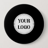 Trendy stilvoll und elegant mit Markenzeichen Button (Vorderseite)