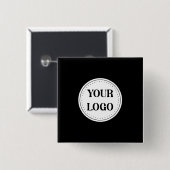 Trendy stilvoll und elegant mit Markenzeichen Button (Vorne & Hinten)