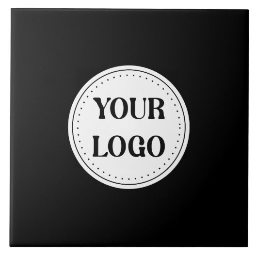 Trendy stilvoll und elegant mit Markenzeichen Fliese (Vorderseite)