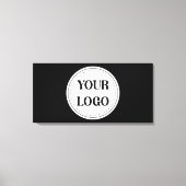 Trendy stilvoll und elegant mit Markenzeichen Leinwanddruck (Vorderseite)