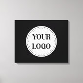 Trendy stilvoll und elegant mit Markenzeichen Leinwanddruck (Vorderseite)