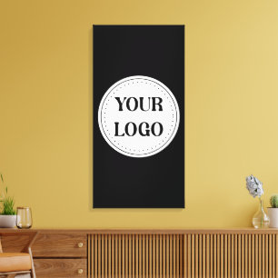 Trendy stilvoll und elegant mit Markenzeichen Leinwanddruck