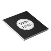 Trendy stilvoll und elegant mit Markenzeichen Notizblock (angewinkelt)