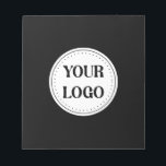 Trendy stilvoll und elegant mit Markenzeichen Notizblock<br><div class="desc">Dieses Design ist für alle zugänglich. Sie können das Logo,  Bilder,  Text und Farben nach Ihren Vorlieben anpassen. Vielen Dank.</div>