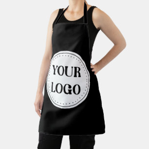 Trendy stilvoll und elegant mit Markenzeichen Schürze
