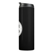 Trendy stilvoll und elegant mit Markenzeichen Thermosbecher (Nach rechts gedreht)