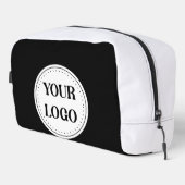 Trendy stilvoll und elegant mit Markenzeichen Waschbeutel (Rechte Ecke)