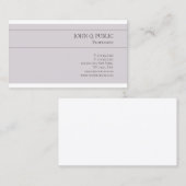 Trendy stilvolle Farben entwerfen den Visitenkarte (Vorne/Hinten)