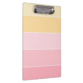 Trendy Striped Elegant Modernes Template Pastel Klemmbrett (Rechts)