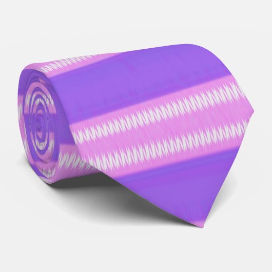 Trendy Stripes Krawatte (Gerollt)