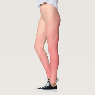Trendy Stripes Template Elegante Pastellfarben Leggings