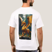 "Trendy Styling T - Shirt - Comfort Meets Style!" (Rückseite)