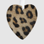 Trendy stylische Leopardenpelzmuster Ornament (Vorderseite)